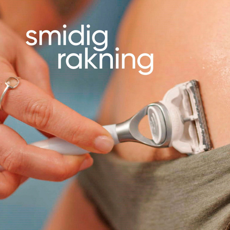 Gillette Rakblad Venus Pubic Hair & Skin 4st rakblad