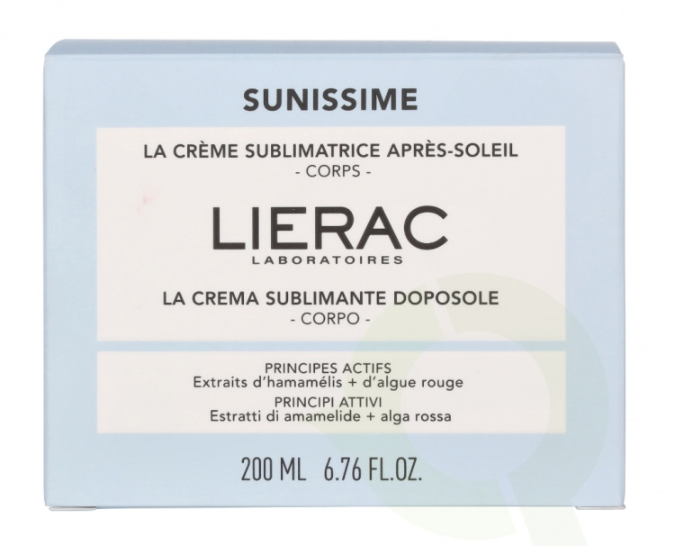 Lierac Paris Lierac Sunissime The Beautifying After Sun Cream 200 ml