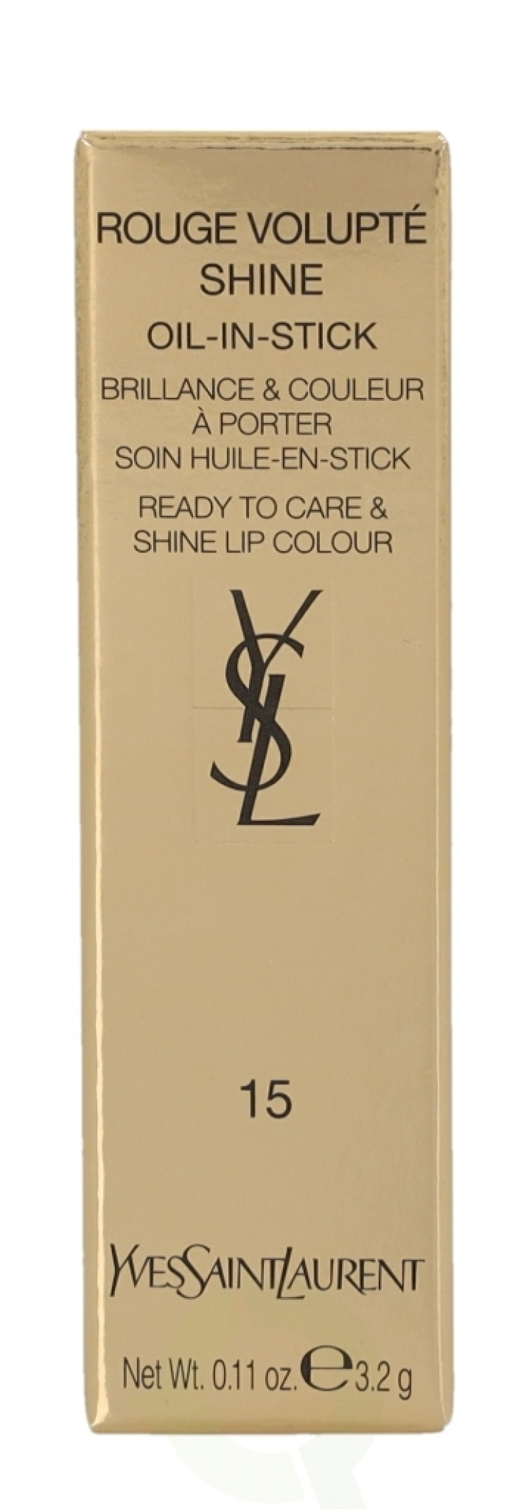 Yves Saint Laurent YSL Rouge Volupte Shine Oil-In-Stick Lip Colour 3.2 g #15 Corail Spontini