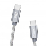 Dudao L5ProC USB-C to USB-C cable 45W 1m grå