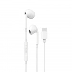 Dudao X14ProT in-ear hörlurar USB-C 1,2 m vit