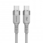 Dudao L5CMAX USB-C to USB-C cable 100W 1m grå
