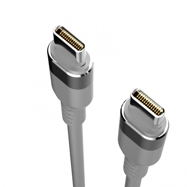 Dudao L5CMAX USB-C to USB-C cable 100W 1m grå
