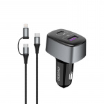 Dudao R7XS Billaddare 83Watt 1xUSB-C + 1xUSB-A