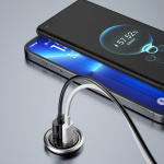 Dudao R3MAX billaddare 48Watt 1xUSB-A + 1xUSB-C