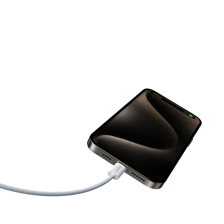 Dudao L6C USB-C till USB-C 60W PD 2m vit