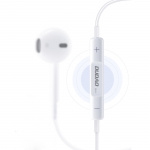 Dudao X14+ In-ear hörlurar med mikrofon Lightning vit