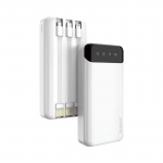 Dudao Powerbank Dudao K6 Pro+ 20000 mAh Vit-Svart