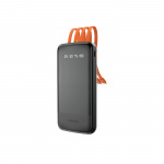 Dudao K6Pro powerbank 10000mAh 10Watt 4xkablar Svart
