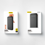 Dudao K6Pro powerbank 10000mAh 10Watt 4xkablar Svart