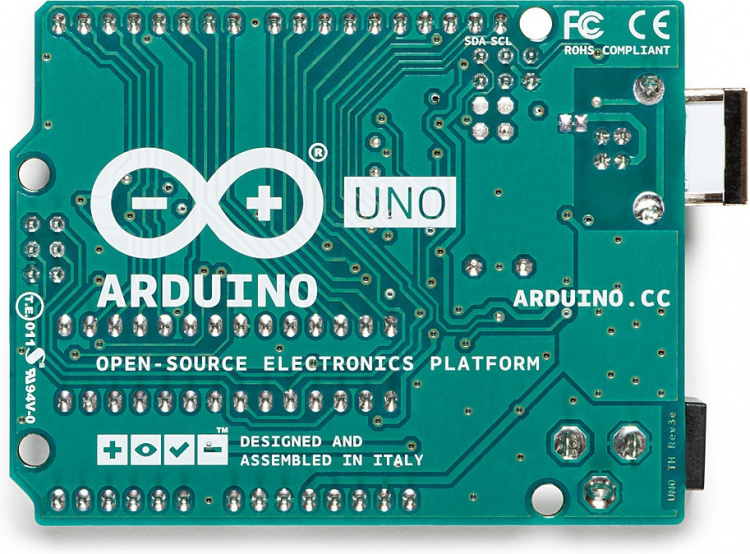 Arduino Uno Rev. 3 utvecklingsplattform