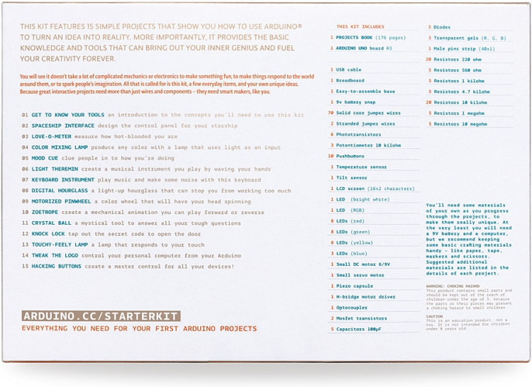 Arduino Arduino Startpaket, startpaket