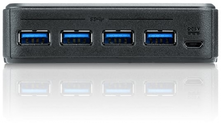 ATEN US434 USB3.0-hubb för fyra datorer