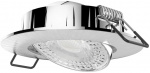 Airam Cosmo DIM LED-downlight, 5,8 W, infälld, krom