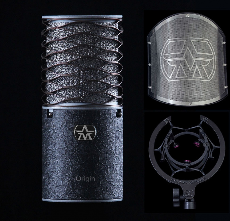 Aston Origin Black Bundle studio-mikrofonpaket
