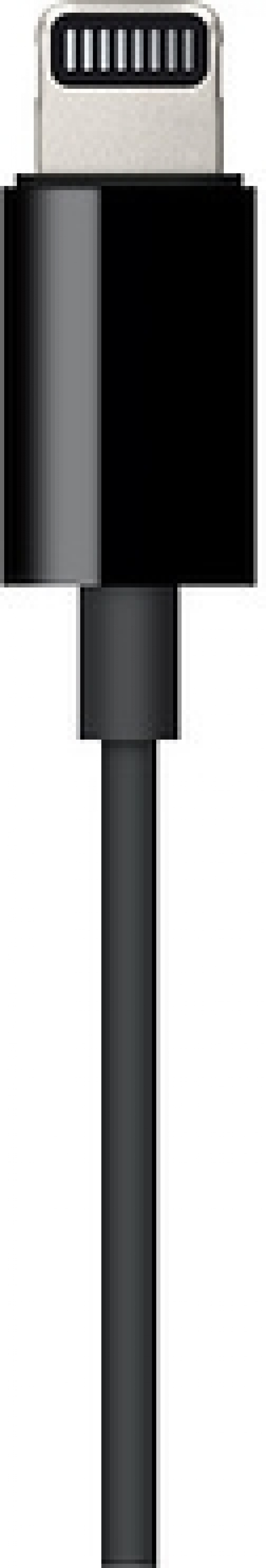 Apple Lightning - 3,5 mm ljudkabel, svart (MR2C2)