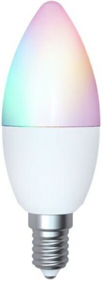 Airam SmartHome led-lampa, E14, opal, 470 lm, RGBW, WiFi
