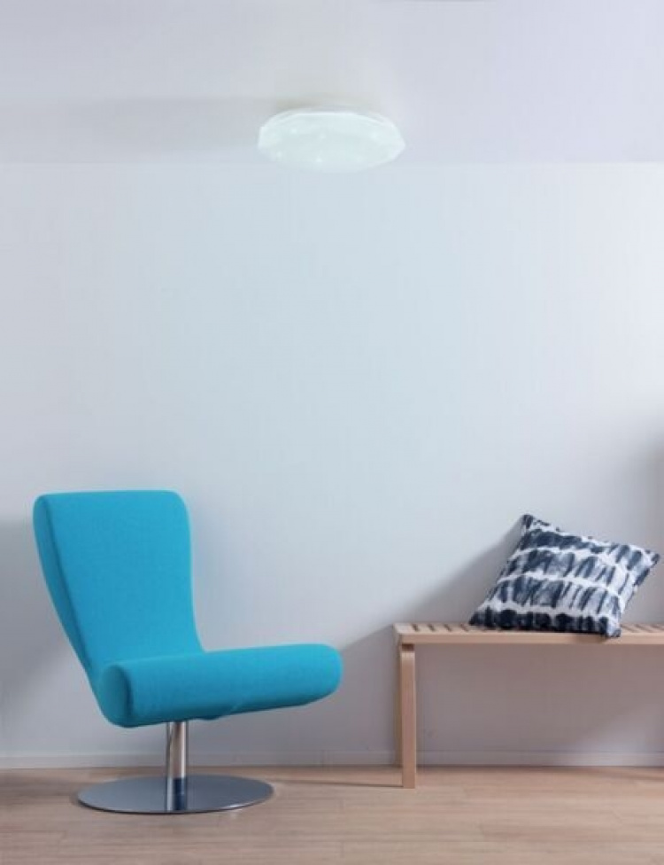 Airam Gaia Starlight taklampa, 22W, 2700-6500K, vit, 40 cm Airam Gaia Starlight taklampa, 22W, 2700-6500K, vit, 40 cm