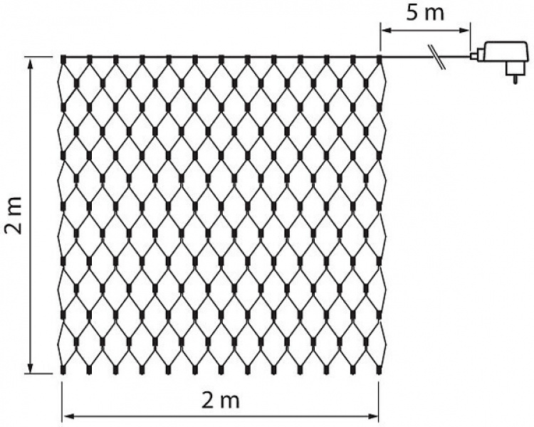 Airam SmartHome LED-ljusnätverk, inställbar vit, Wifi