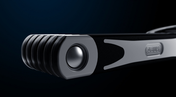 ABUS Bordo Alarm 6000KA/90 fällbart lås med larm, svart ABUS Bordo Alarm 6000KA/90 fällbart lås med larm, svart