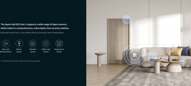 Aqara Hub M1S Gen 2 styrenhet för hemautomation Aqara Hub M1S Gen 2 styrenhet för hemautomation