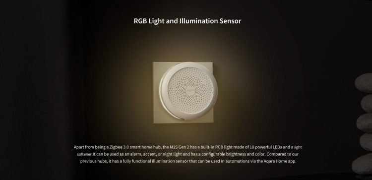 Aqara Hub M1S Gen 2 styrenhet för hemautomation Aqara Hub M1S Gen 2 styrenhet för hemautomation