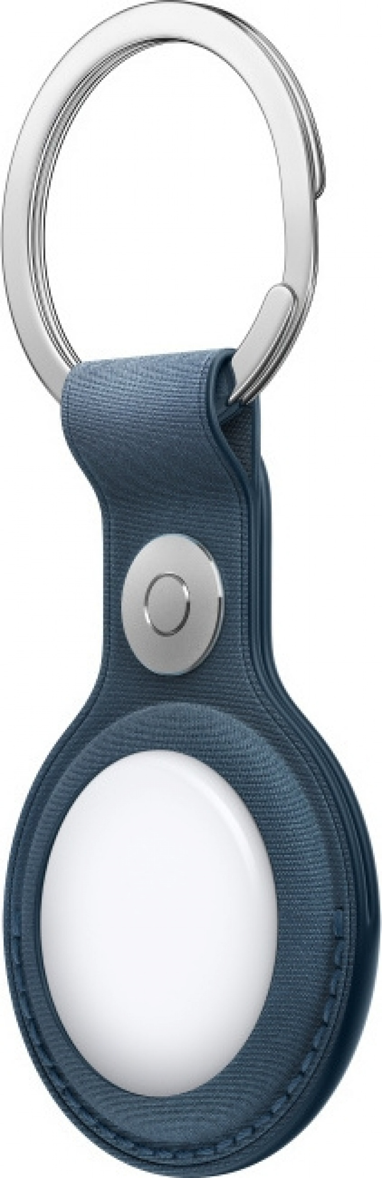 Apple FineWoven AirTag nyckelring, havsblå