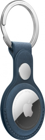Apple FineWoven AirTag nyckelring, havsblå