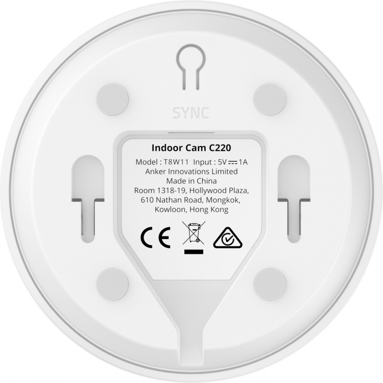 Anker eufy Indoor Cam C220 övervakningskamera för inomhusbruk Anker eufy Indoor Cam C220 övervakningskamera för inomhusbruk