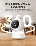 Anker eufy Indoor Cam C220 övervakningskamera för inomhusbruk Anker eufy Indoor Cam C220 övervakningskamera för inomhusbruk