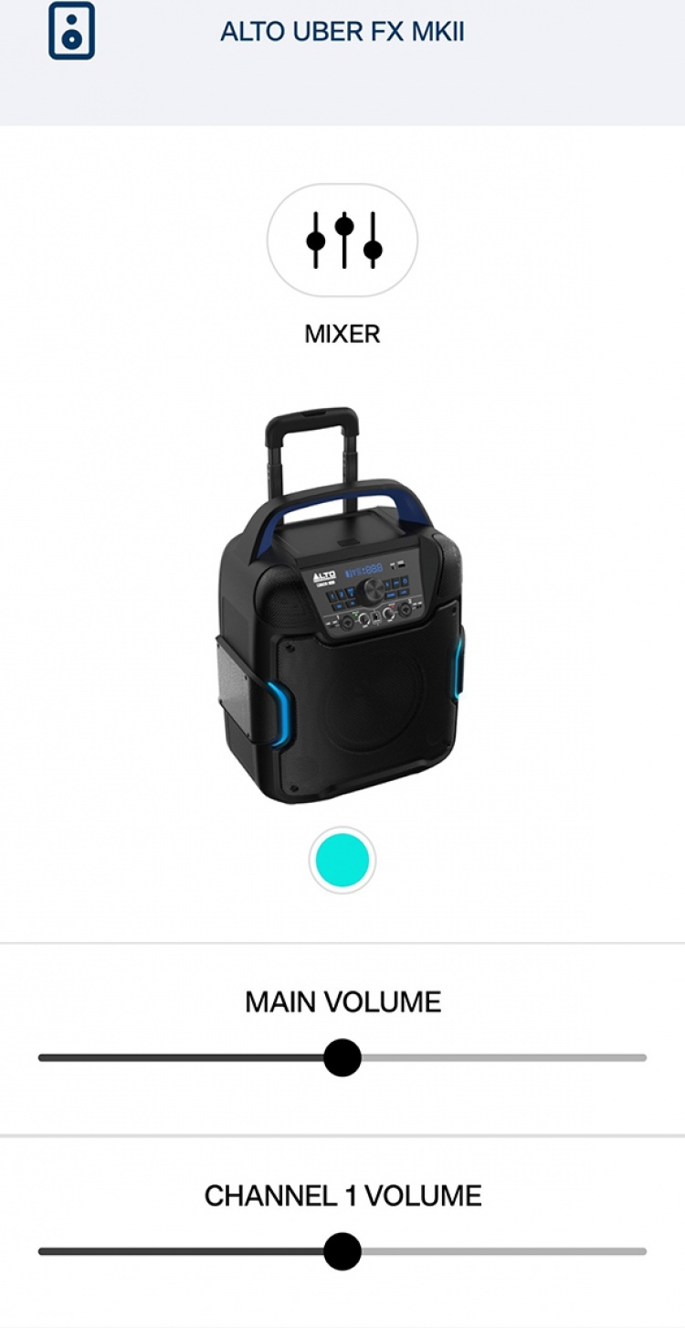 Alto Uber FX 2 PA-högtalare, batteridriven Alto Uber FX 2 PA-högtalare, batteridriven