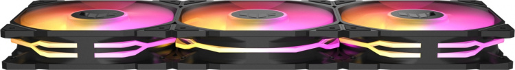 ASUS TUF Gaming TR 120 ARGB PWM-fläkt, 120 mm, svart, 3-pack