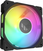 ASUS TUF Gaming TR 120 ARGB Reverse PWM-fläkt, 120 mm, svart