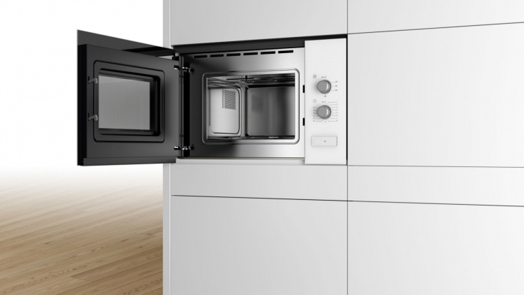 Bosch BFL520MW0 Serie 4 mikrovågsugn, vit Bosch BFL520MW0 Serie 4 mikrovågsugn, vit