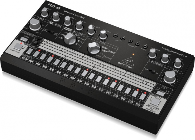 BEHRINGER RD-6 analog trummaskin, svart
