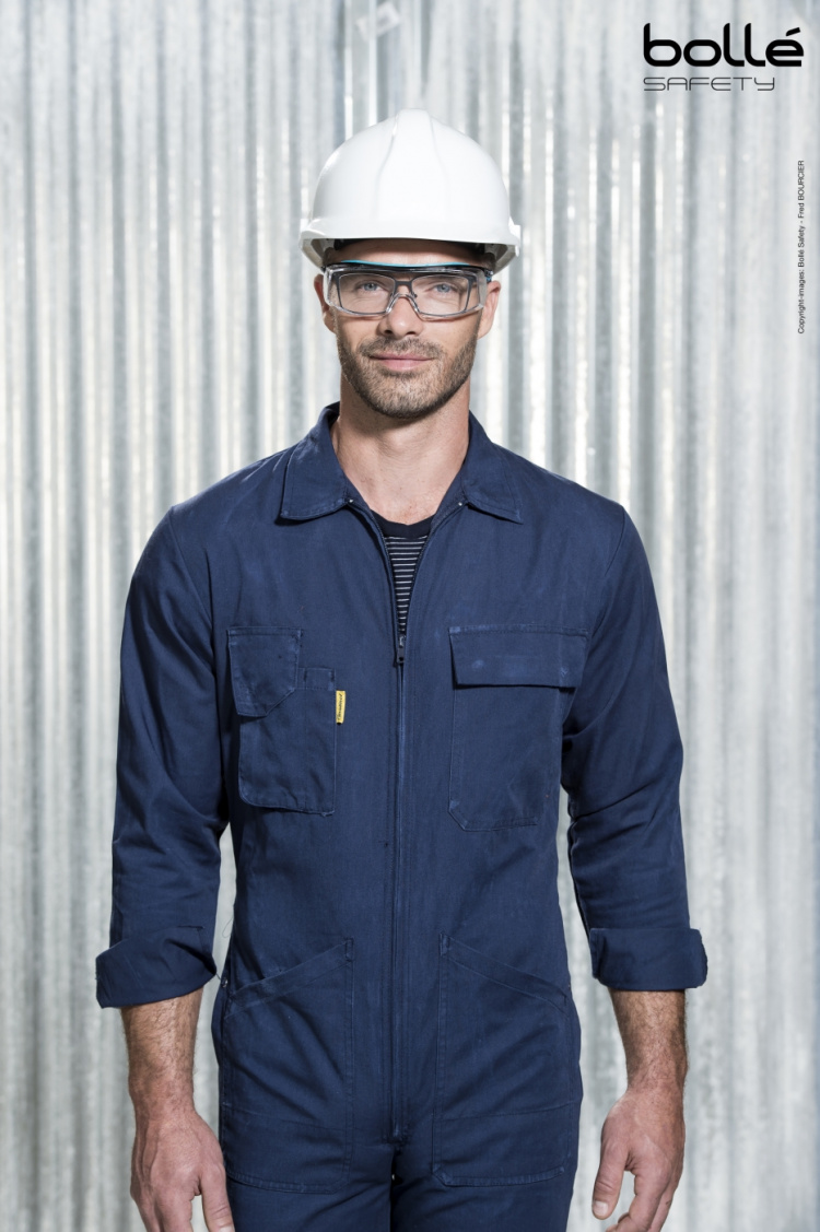 Bollé Tryon OTG-glasögon, svart/blå/klara