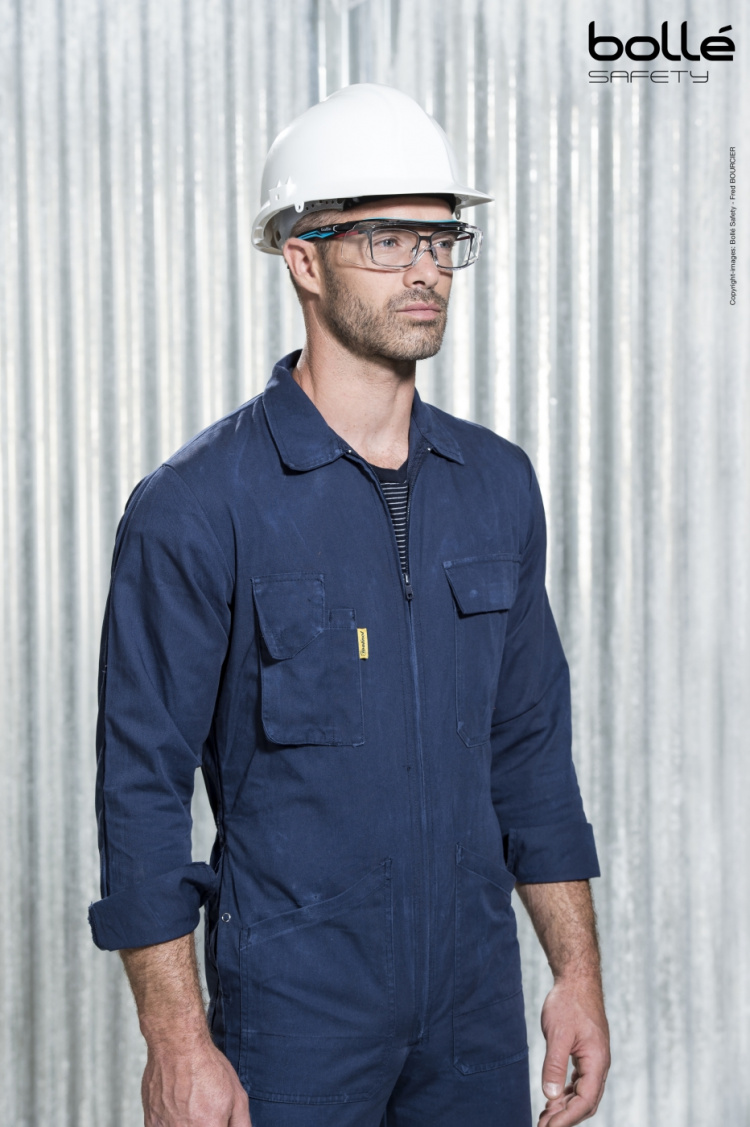 Bollé Tryon OTG-glasögon, svart/blå/klara