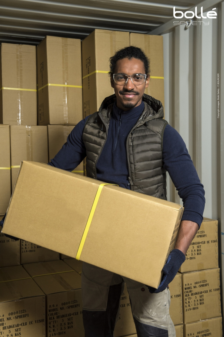 Bollé Ness+ skyddsglasögon, klara