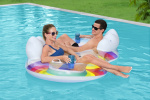 Bestway Rainbow Dreams Double Swim Badring, 1,86 m x 1,16 m