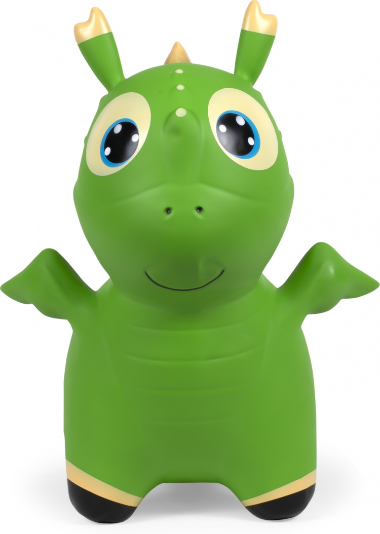 bo bo Hoppande djur, pop-up djur, Green Dino