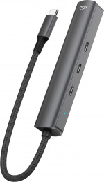 Bluecloud USB-C till USB-C-hubb och gigabit ethernet-adapter