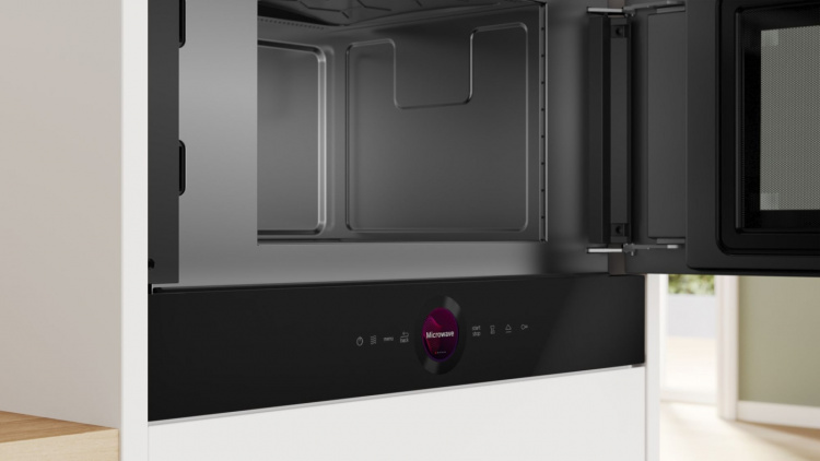 Bosch BFR7221B1 Serie 8 mikrovågsugn, svart