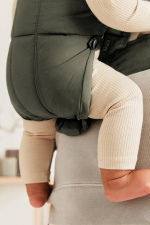 BabyBjörn Mini Vävd Bärsele, mörkgrön