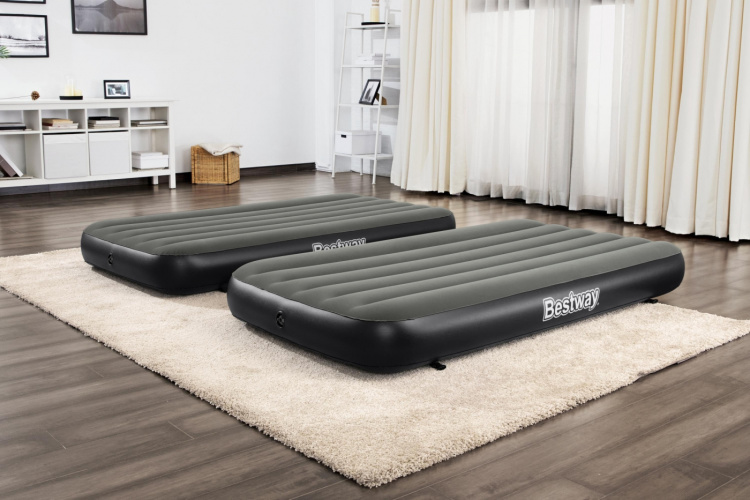 Bestway Tritech Connect-and-Rest 3-i-1 luftmadrass Twin/King, 188 x 99 x 25 cm