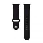 Devia armband Deluxe Sport för Apple Watch 49mm/ 45mm/ 44mm/ 42mm svart