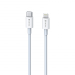 Devia-kabel Smart EC146 PD USB-C - Lightning 20W 3A vit