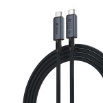 Devia kabel Extreme EC641 PD USB-C - USB-C 4.0 1,0 m 240W svart 8K 60Hz Devia kabel Extreme EC641 PD USB-C - USB-C 4.0 1,0 m 240W svart 8K 60Hz