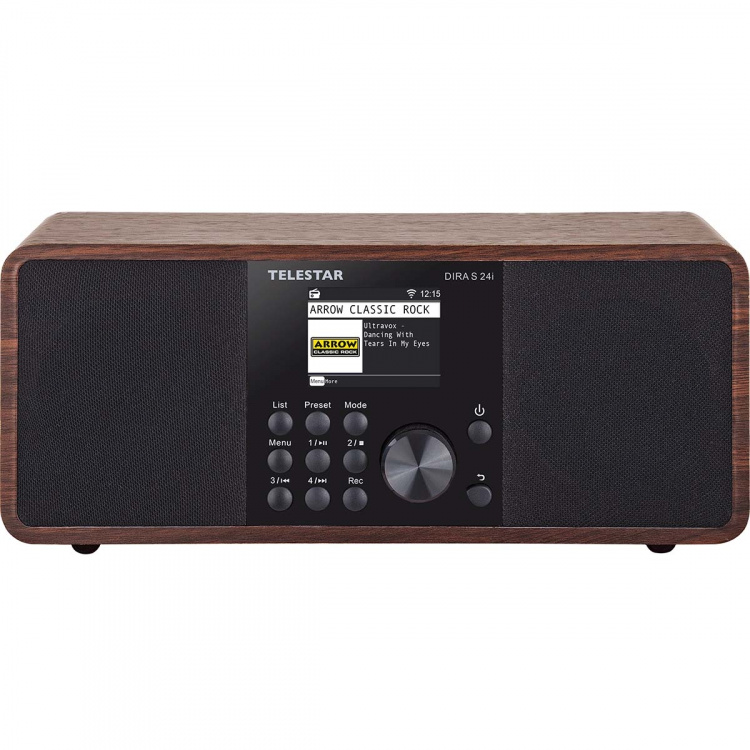 TELESTAR DIRA S 24i Multifunktionell stereoradio DAB+ / FM / Internet / Bluetooth Trä