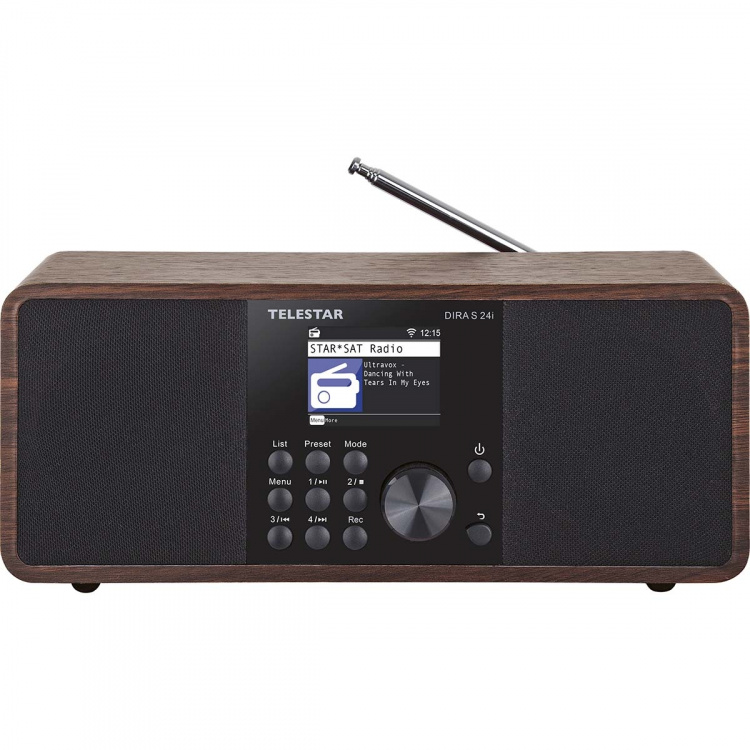 TELESTAR DIRA S 24i Multifunktionell stereoradio DAB+ / FM / Internet / Bluetooth Trä