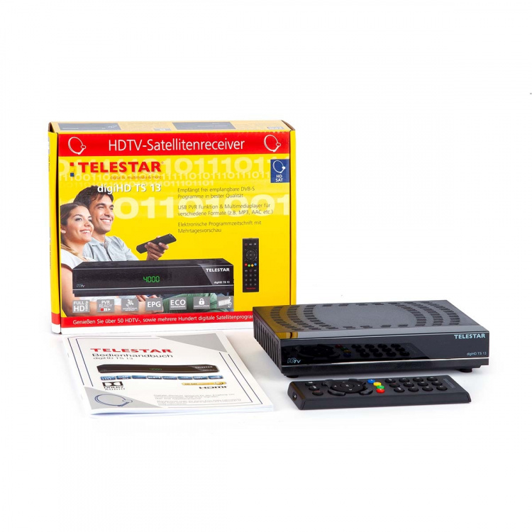 TELESTAR digiHD TS 13 HDTV satellitmottagare